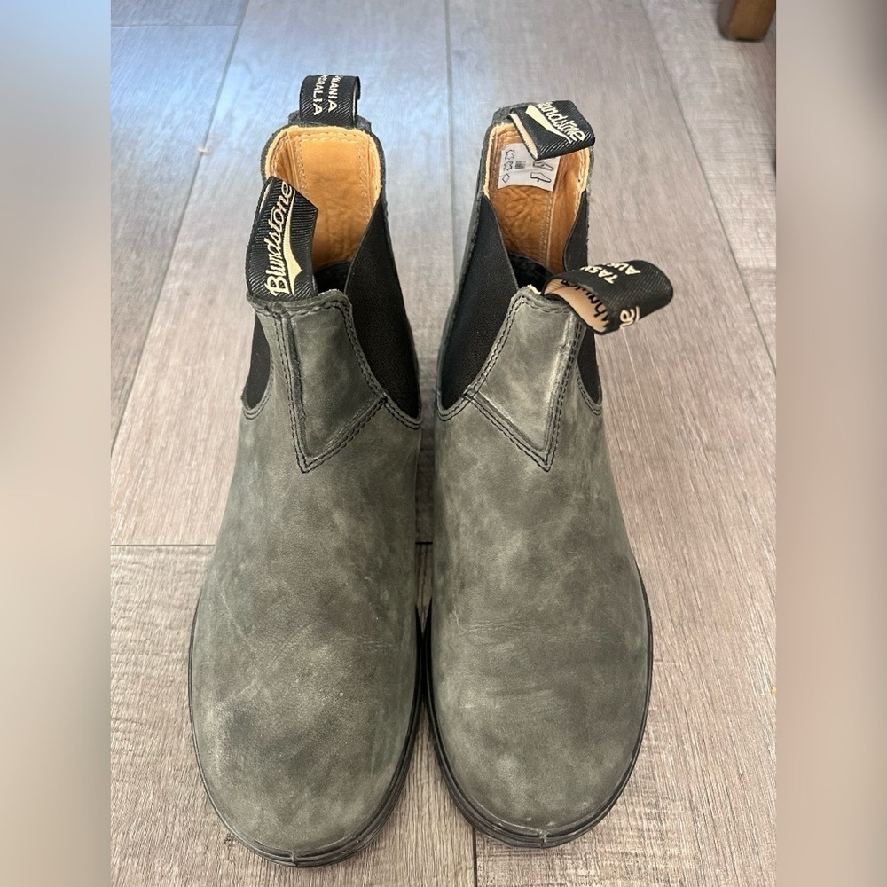 Blundstone MEN'S CLASSICS CHELSEA BOOTS RUSTIC BLACK New Size 7M 9W - Picture 5 of 9